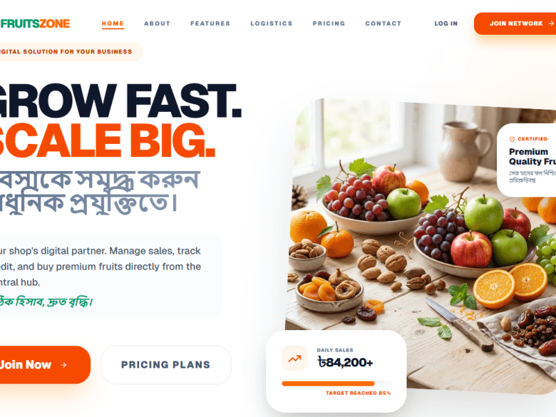 FruitsZone ERP System